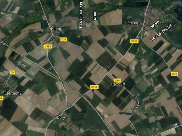 PREAMBULE Les communes de Dury, Etaing et Récourt, situées dans le Pas de Calais, font partie de la Communauté de Communes Osartis-Marquion.