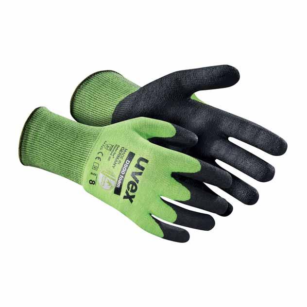 Uvex Phynomic AirLite B ESD Lot de 10 paires de gants de protection contre les coupures bleu 