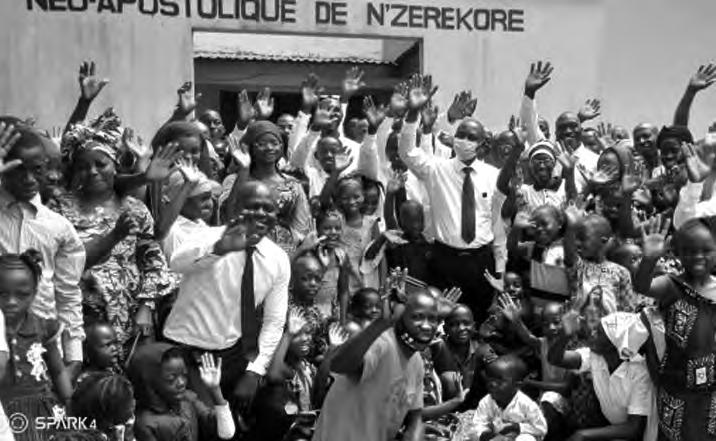 Nord du Togo, d'un forage. L'Apôtre Kloutsè Kossivi Edoh a officiellement remis un forage à la population de Biankouri le 27 juillet 2021.