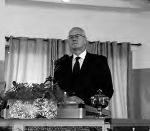 Le service divin qu'il a dirigé le dimanche 22 août 2021 dans l'église centrale d'accra a été vécu par environ 1 000