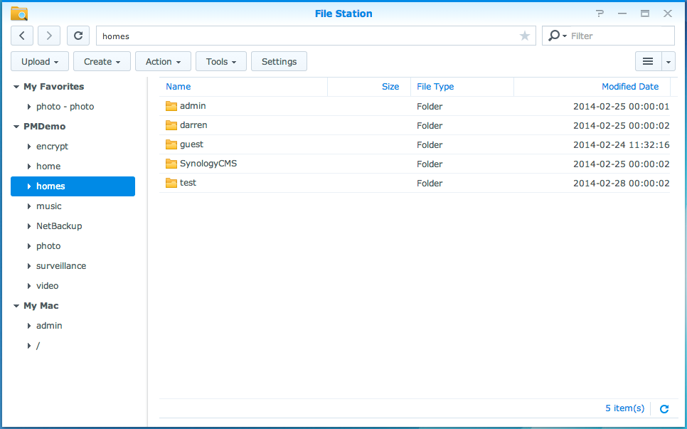 Guide de l'utilisateur du Accéder aux fichiers via File Station File Station est l outil de gestion de DSM, permettant aux utilisateurs de DSM sur Internet d accéder aux dossiers du avec leurs
