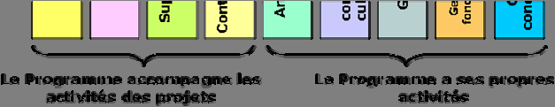 Figure 5 : Structure d un programme 8 Les activités d un programme englobent les processus