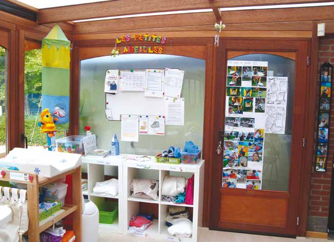 «Exemple Chapitre II : l organisation des espaces Voici une série d aménagements permettant d accueillir les enfants et leurs