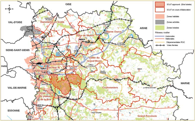 direction départemental des territoires d Seine-et-Marn Cette recherche de cohérence entre développement urbain et transports implique également un regard particulier sur la localisation des zones d