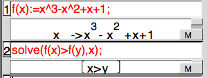 utilisation de la fonction dichot 1 ainsi définie se traduit par : La dernière ligne servant à vérifier le résultat trouvé. dichot( 1, 1, 12) 0.