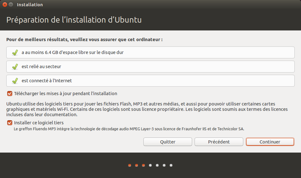 14 Premiers pas avec Ubuntu 14.04 Nous vous recommandons de le faire.