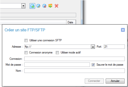 Pour sauvegarder un disque dur entier ou une partition séparée, puis placer l'image résultante sur un serveur FTP/SFTP, suivez ces étapes : 1. Active l'affichage des anciennes fonctionnalités. 2.