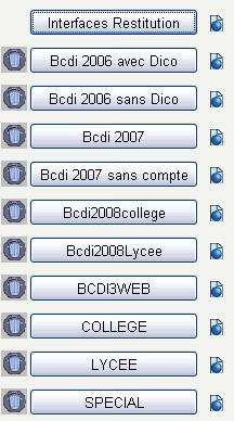 BCDI 2.06 - Recherche Usager COLLEGE Modif : 09/10/2009 1 La recherche avec l interface COLLEGE Nouveauté 1. Paramétrages de l interface de recherche : COLLEGE 1.