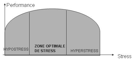 Courbe de performance l intérêt d une bonne gestion du stress Hypostress entraîne un manque de motivation et une