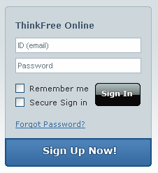 Thinkfree www.thinkfree.com ThinkFree propose une suite bureautique gratuite, en ligne ou à télécharger.