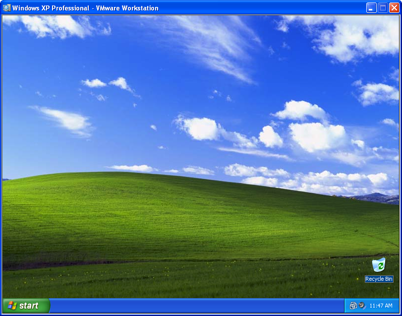 CHAPITRE 6 Exécution de VMware Workstation Pour obtenir la fenêtre la plus simple qu'il soit dans VMware Workstation sur un hôte Windows, sélectionnez View > Tabs, puis désactivez les onglets.