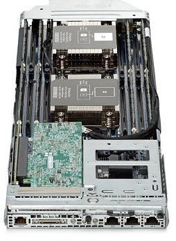 HP CS200-HC EVO:RAIL Défini conjointement par VMware et HP. 1x appliance 2 RU : 4x nœuds avec chacun : 2x Intel Xeon E5-2620v2 six coeurs 2.1GHz 192GB de mémoire 1 x HDD SAS 300GB 10k 3 x HDD SAS 1.
