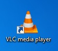 Tutoriel VLC : afficher l'image d'une webcam Après avoir cliqué sur l'icône de VLC, un écran noir apparaît.