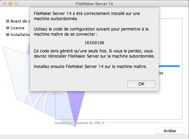 FileMaker Server les installe automatiquement. Si Bonjour pour Windows n est pas installé, vous êtes invité à autoriser le programme d installation de FileMaker Server à l installer.