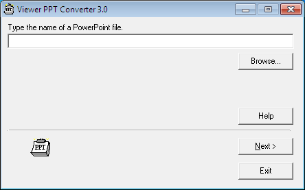 8. User Supportware Conversion de fichiers PowerPoint en diapositives (Viewer PPT Converter 3.0) Le logiciel Viewer PPT Converter 3.0 vous permet de convertir des fichiers PowerPoint en fichiers JPEG.
