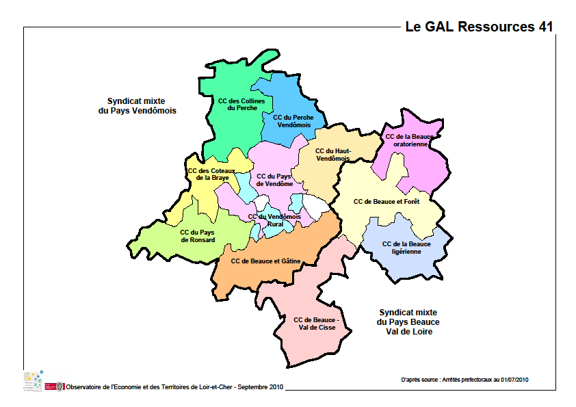 La stratégie locale de développement du Groupe d Action Locale (GAL) Ressources 41 Une enveloppe d 1,5 million d euros pour 6 ans de programme Le seuil de subventions FEADER est de 3 000 minimum par