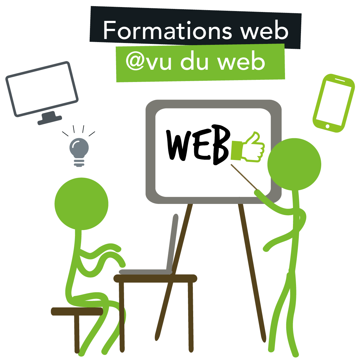 VU DU WEB, UN CENTRE DE FORMATION Plus qu une agence digitale Vu du Web est également un centre de formation.