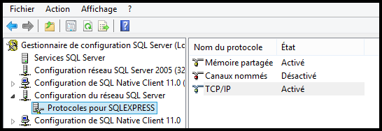 III. Configuration SQL Server 2012 Express Pour pouvoir travailler avec Dr. Tax Office avec SQL Server 2012 Express vous devez configurer le Serveur.