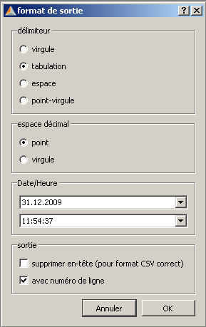 4.2.1 Configuration générale du logiciel Changer de langue La langue du logiciel d évaluation peut être modifiée au niveau du menu «Configuration».