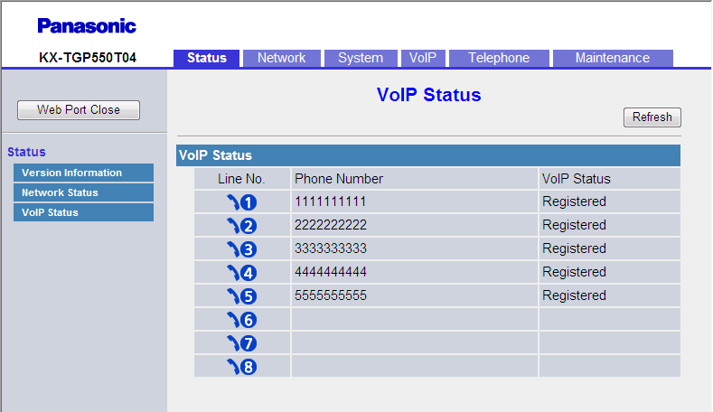 3.3.3 VoIP Status Non applicable. DNS2 Indique l adresse IP spécifiée du serveur DNS secondaire (référence uniquement).