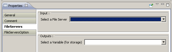 Get Files from FTP Récupère des fichiers depuis un serveur FTP.. General Entrez un nom pour la boîte.