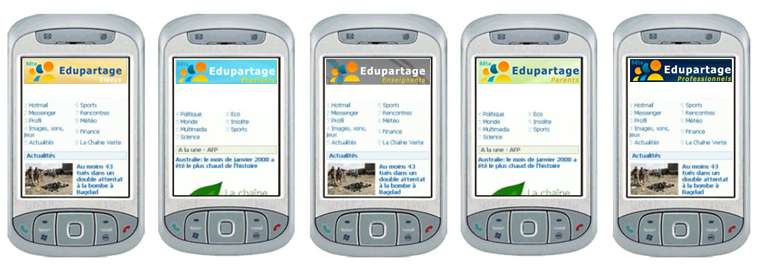 Edupartage sur EddenyaUp.com.tn Edupartage est disponible sur le portail mobile de Tunisiana «EddenyaUp».