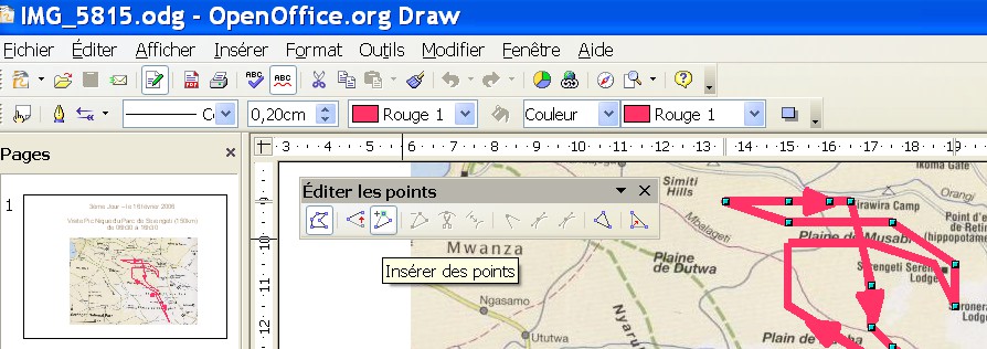 -a7- Pour localiser certaines choses sur les photos utiliser l'outil de dessin vectoriel «Draw» de Libre Office (suite bureautique complète et gratuite http://fr.libreoffice.