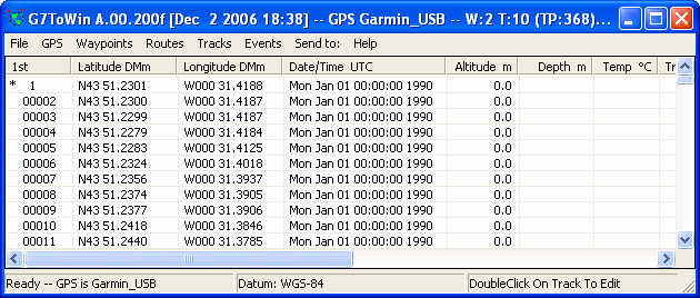 GUILLAUME Gérard fgis et GPS de Randonnée EF MEYMAC 21 Avec G7toWin et WDGPS pour du format Shape en Lambert 2 étendu.