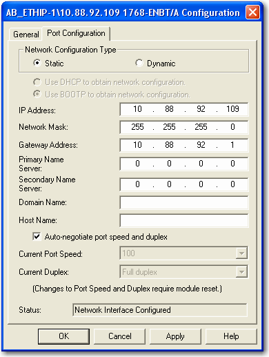 Installation d un module de communication EtherNet/IP 1768 Chapitre 2 Type de formation proposée aux automaticiens et personnel de maintenance Si vous utilisez un serveur BOOTP ou DHCP de Rockwell