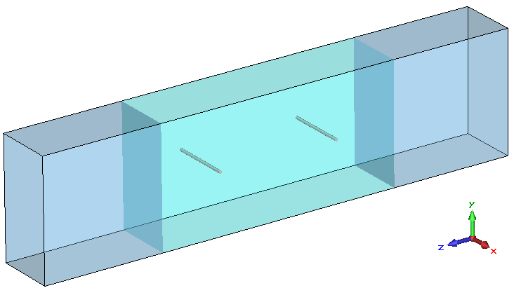 «d air» est la distance qui sépare le port d ecitation de la structure et vaut «d air = 4 mm», elle sera prise en compte dans le calcul des paramètres effectifs. La Figure IV.