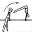 Temps de ventre Corps relâché (0,0 ; 0,0 ; AB Pieds au dessus des barres De l appui brachial, balancer vers l AR et s établir à l appui tendu, pieds au-dessus des barres.