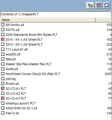 Sélection du fichier Sélectionner un Fichier a. Après avoir sélectionné un dossier, les fichiers que celui-ci contient s'affichent dans le volet ci-contre.