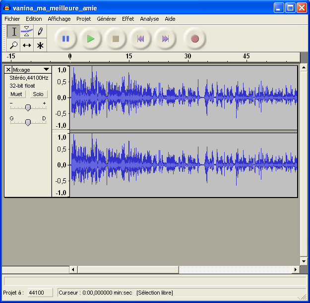 3. Enrichir et mixer son enregistrement Gestion des pistes audio Fusionner certaines pistes audio : Intérêt : Rassembler certains pistes audio qui se juxtaposent afin d'en réduire leur nombre. Ex.