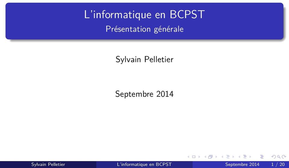 Pelletier Septembre 2014 Sylvain
