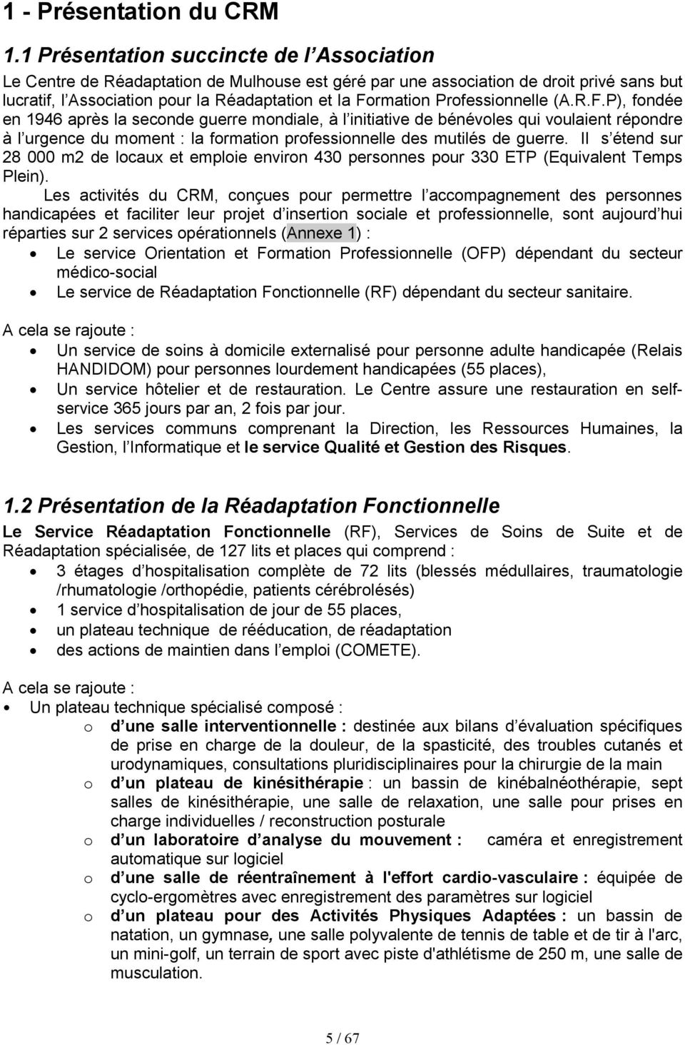 Professionnelle (A.R.F.