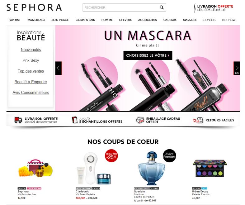 I Présentation de l enseigne Sephora Sephora, dont les origines remontent à 1973, est une chaîne de magasins de vente de parfums et de produits cosmétiques, appartenant au groupe LVMH depuis 1997.