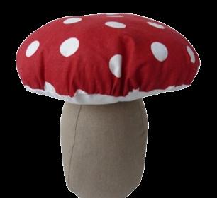 DECO COTE CHEVET Ce joli petit champignon viendra décorer le chevet situer entre les lits