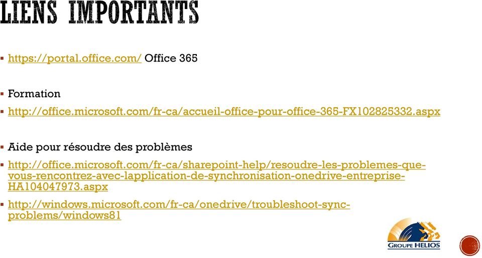 aspx Aide pour résoudre des problèmes http://office.microsoft.