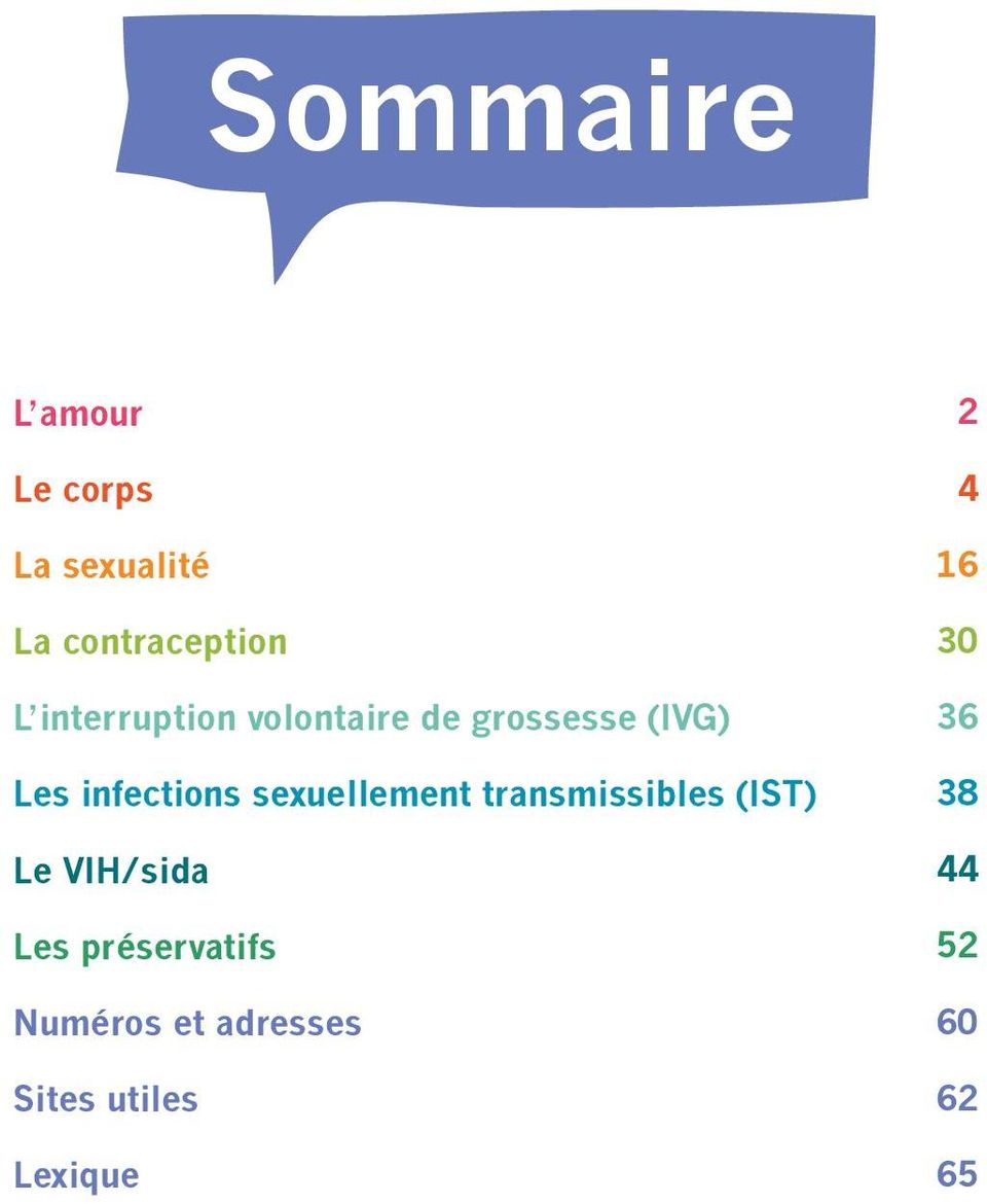 sexuellement transmissibles (IST) Le VIH/sida Les préservatifs