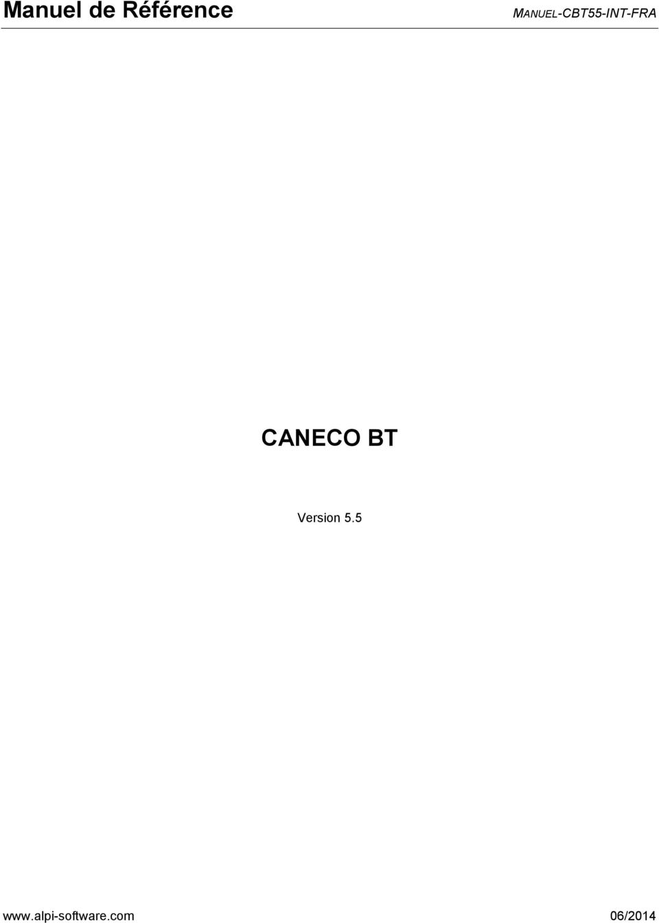 CANECO BT Version 5.