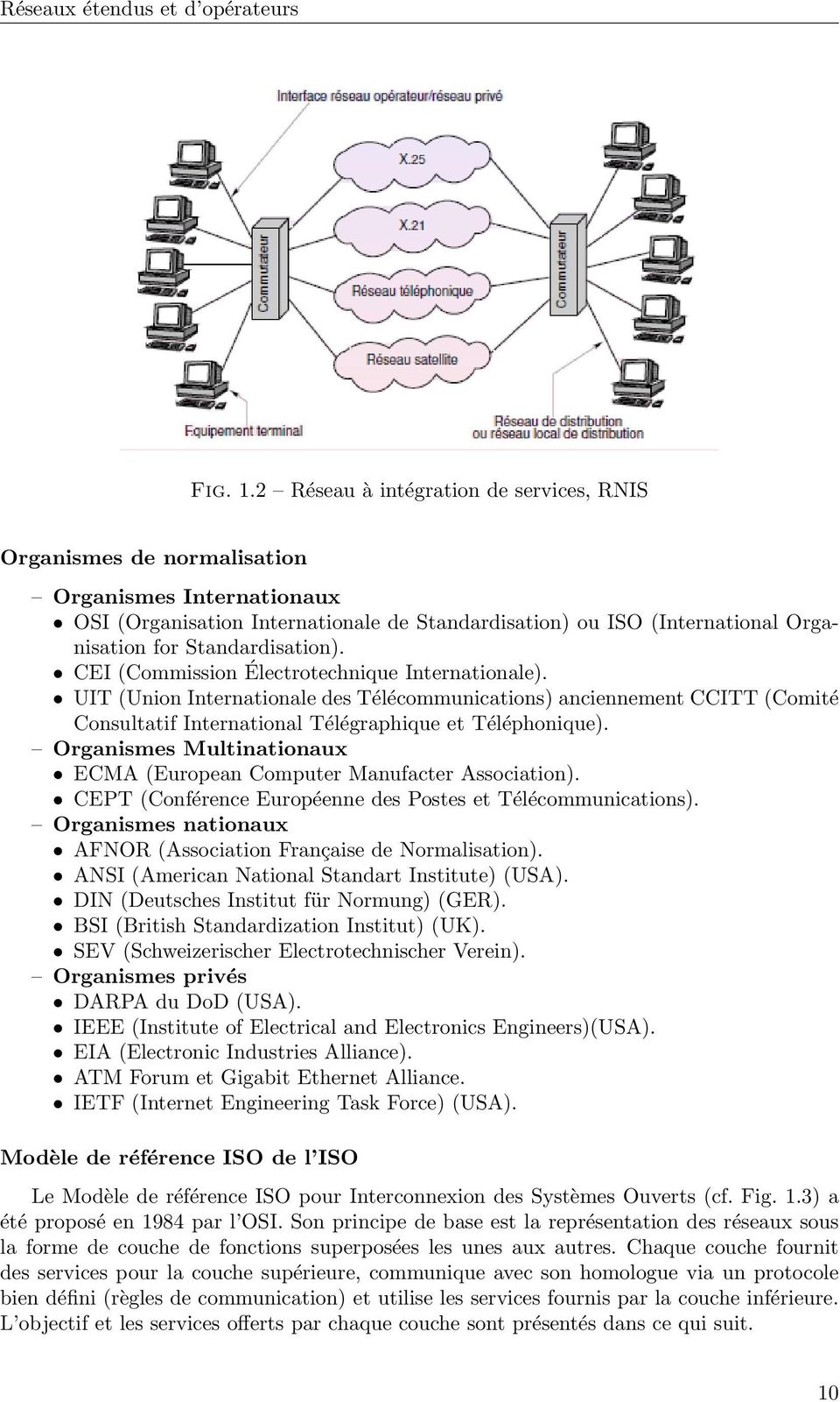 Standardisation). CEI (Commission Électrotechnique Internationale).