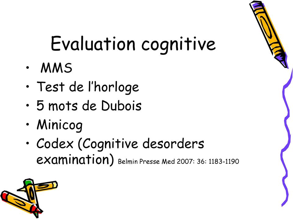 Codex (Cognitive desorders