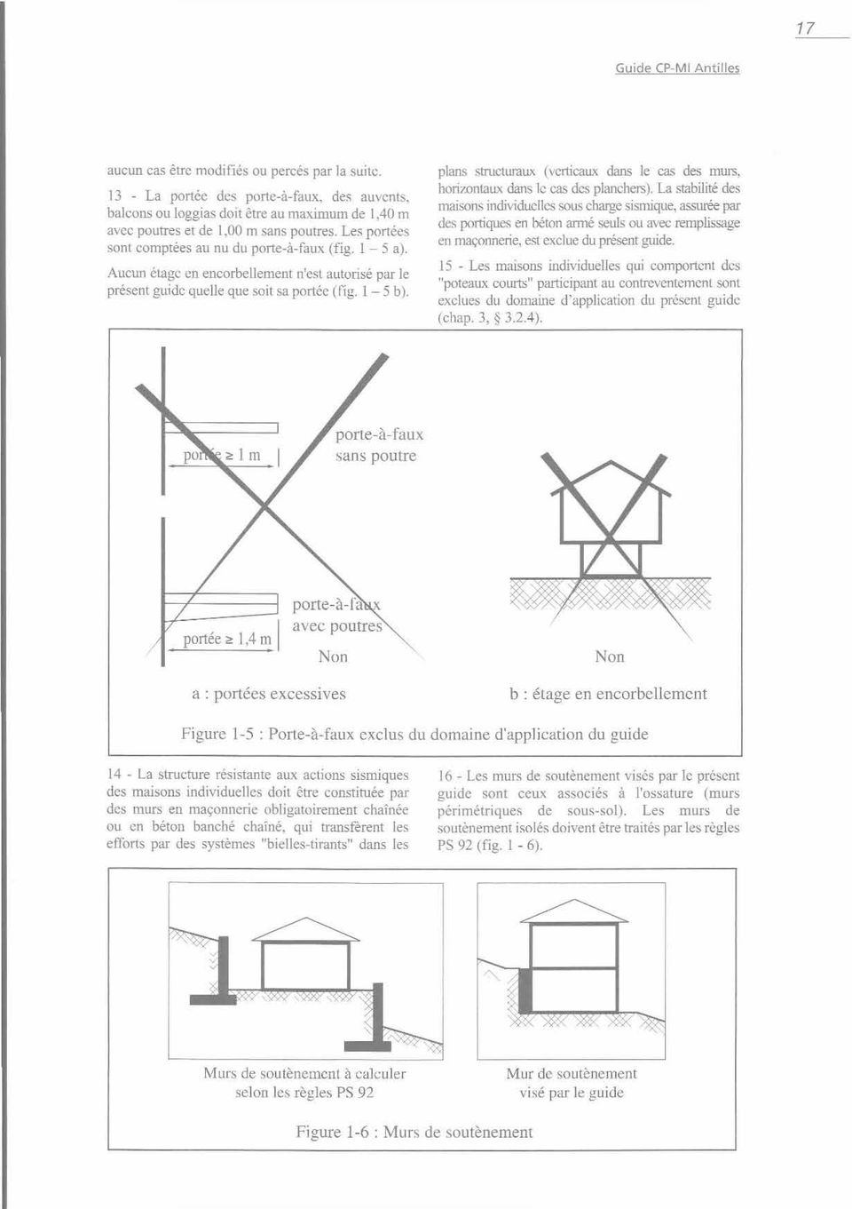plans structuraux (verticaux dans le cas des murs, horizontaux dans le cas des planchers).