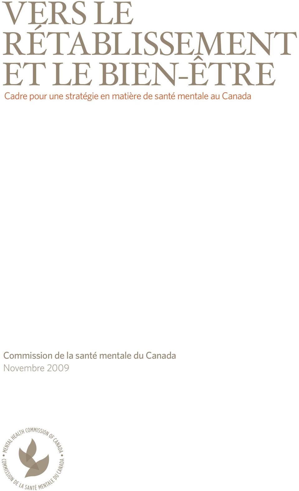 santé mentale au Canada Commission de