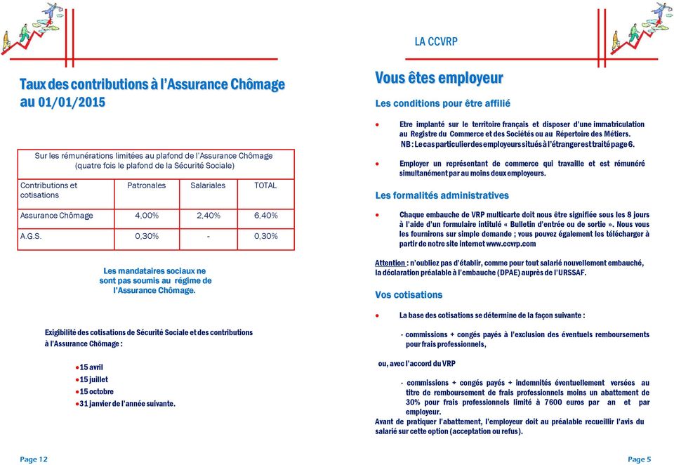 Sociétés ou au Répertoire des Métiers. NB : Le cas particulier des employeurs situés à l étranger est traité page 6.