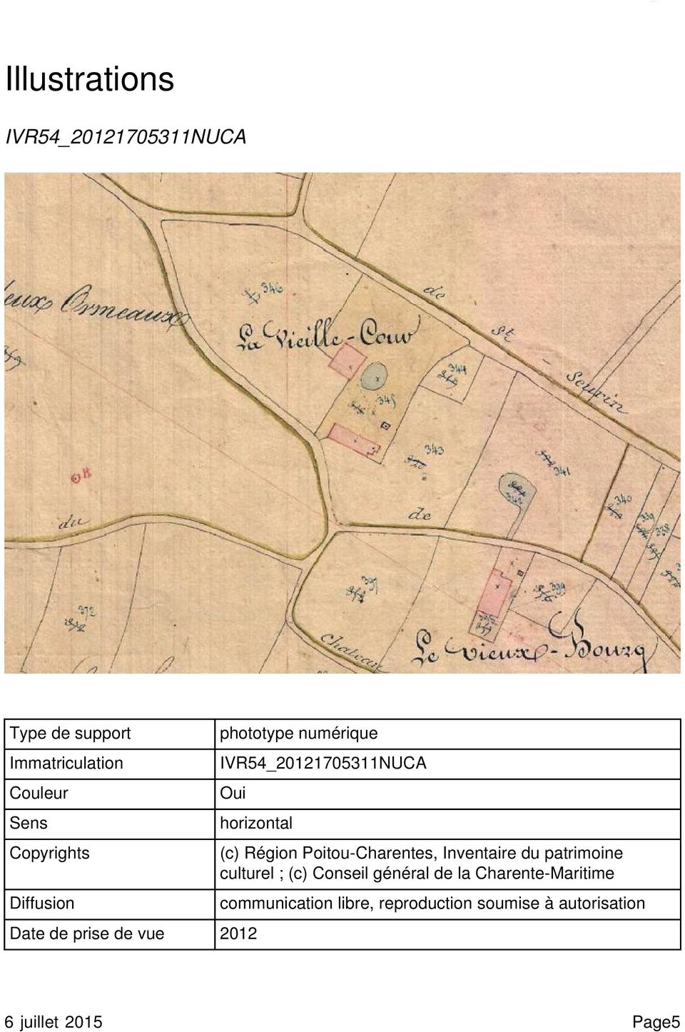 (c) Région Poitou-Charentes, Inventaire du patrimoine culturel ; (c) Conseil général de la