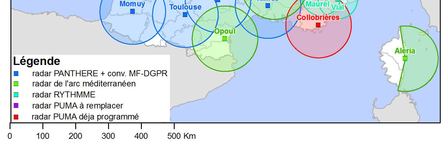 Le réseau de Radars à l automne 2014 Les renouvellements Les priorités du CMR : 1. Radars MELODI : Bordeaux 2. Radars GEMATRONIK : Sembadel, Falaise et Arcis-sur-Aube 3.