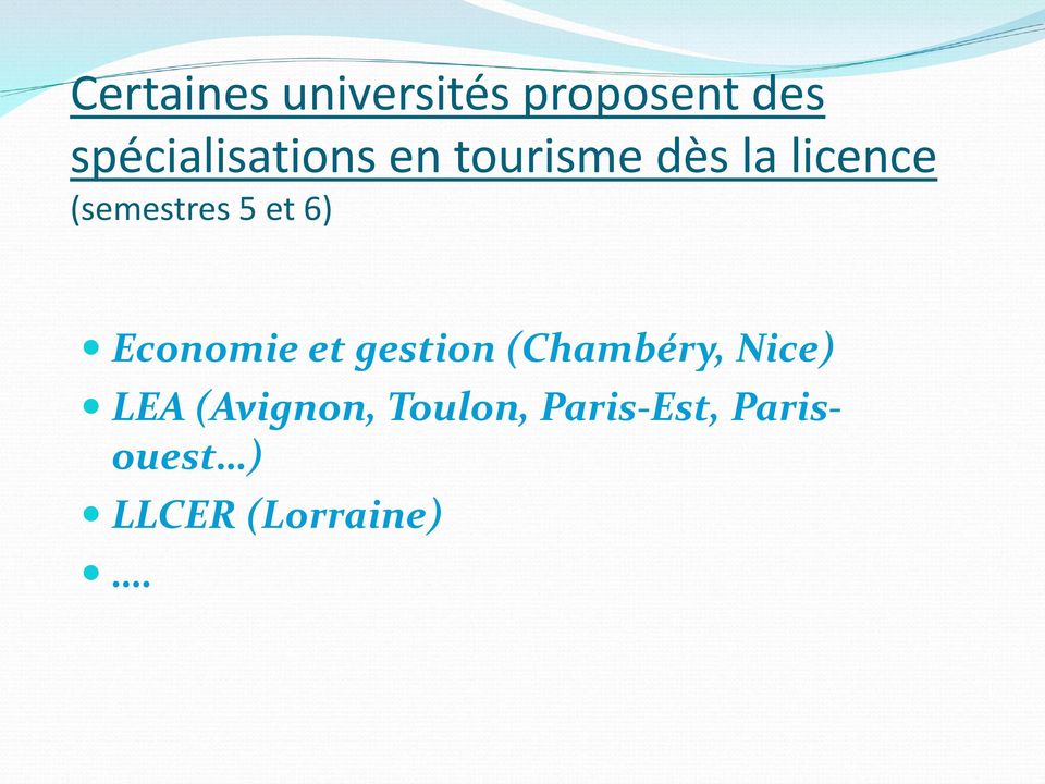 (semestres 5 et 6) Economie et gestion (Chambéry,