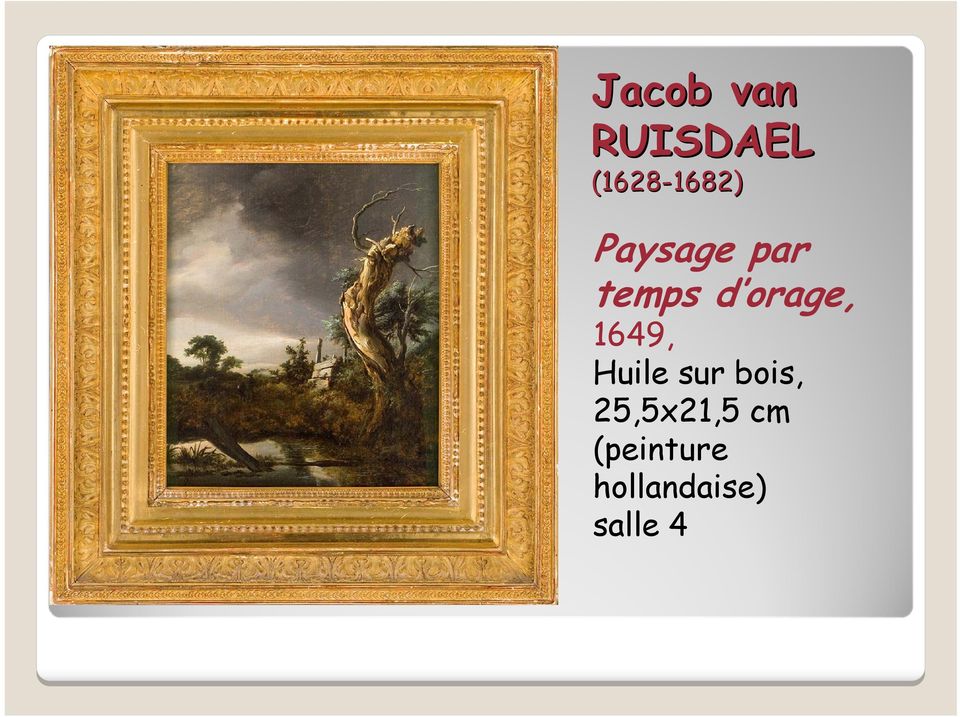 1649, Huile sur bois, 25,5x21,5
