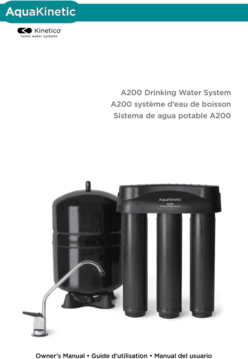 de agua potable A200 Owner s